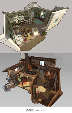 艺数绘采集到【艺数绘场景讲师 洛克猴杜震作品】