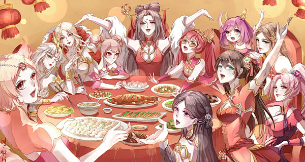 王者荣耀新春贺图