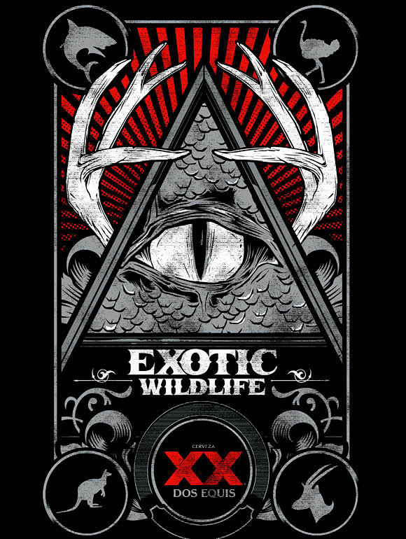 哥特风情塔罗牌图案设计