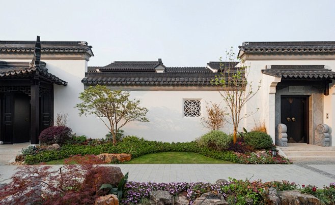 紫薇公馆传统中式围墙