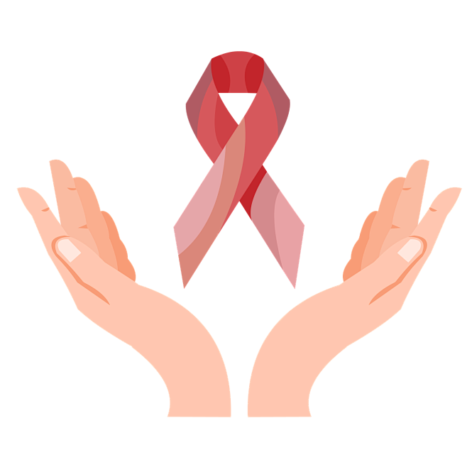 艾滋病志愿者公益服务宣传疾病预防爱心传递红丝带海报素材