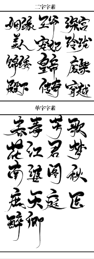 珝子鱼采集到字素