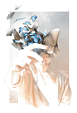 【日本插画师 Re° 近期一组唯美人物插画艺术】<br/>（ridograph.web.fc2.com/by）
