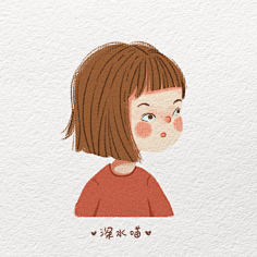 BonnieLu采集到插画· x 插画人物 x