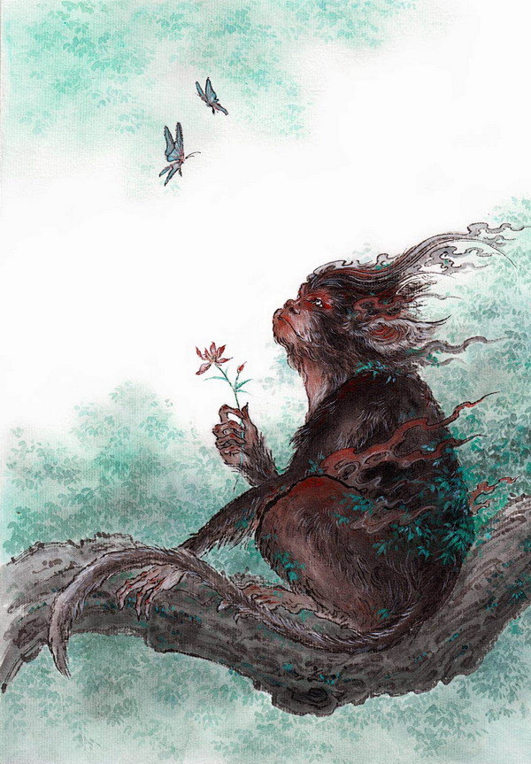 杉泽山海经里的神兽狌狌