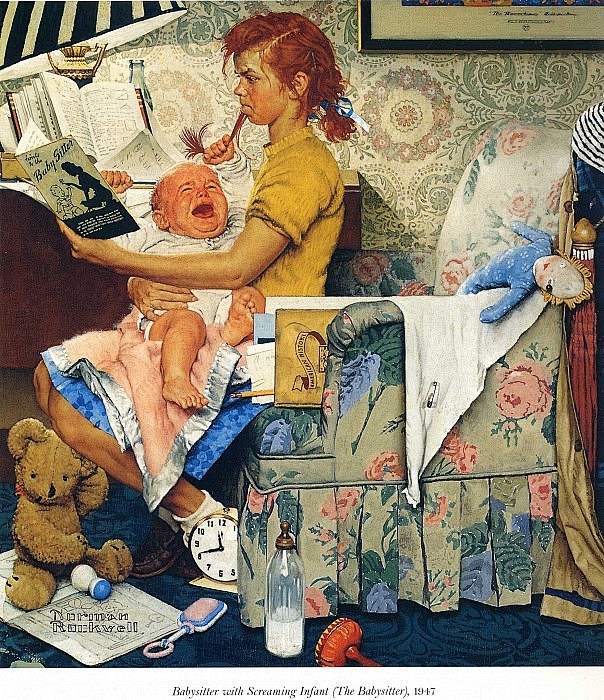 norman rockwell 美国在20世纪早期的重要画家及插画家