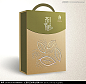 茶月饼包装平面图 - 礼盒包装 - 包装设计