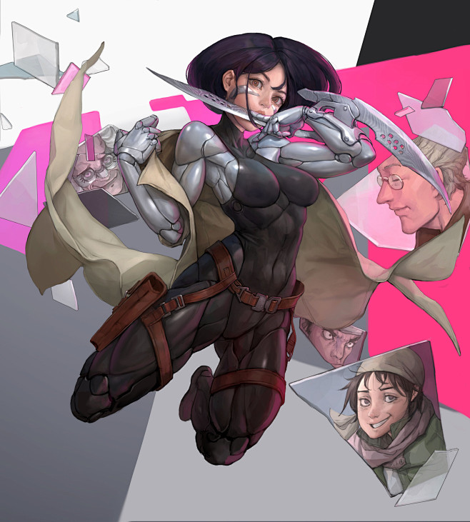 alita铳梦fanartnamgwonlee20190220