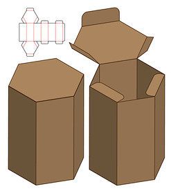 紙質包裝盒刀模設計圖 4