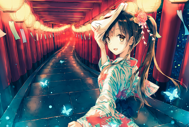 雲·采集到唯美动漫图片