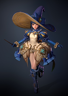 1立绘pose-花瓣网|陪你做生活的设计师 | el 游戏模型