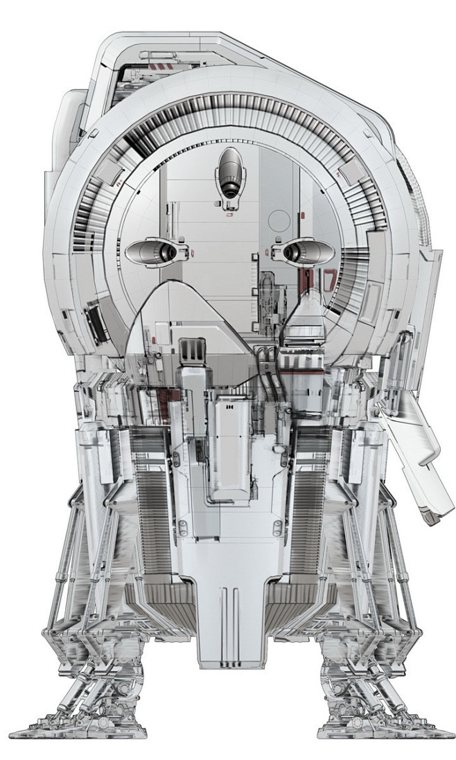 艺术家benprocter绘制普罗米修斯prometheus飞船类设计稿欣赏影像摄影