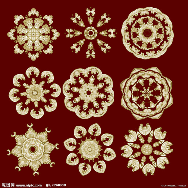 唐代传统图案纹样