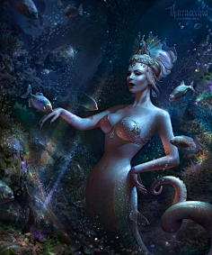 蓝月雪融采集到Mermaid