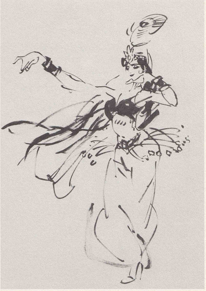 陈玉先动态速写一