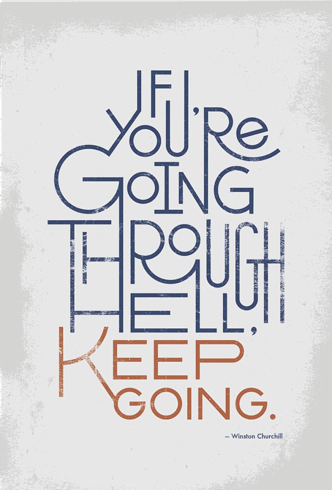 keepgoing字体设计