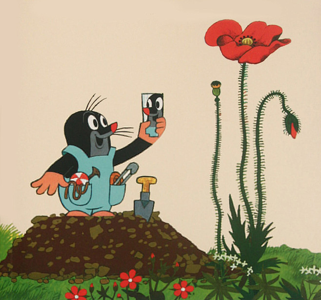 20:45:24《鼹鼠的故事》儿童插画-绘本十一听雪碧yuki同采自image