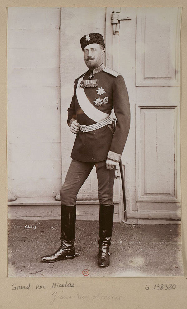 旧照片1890年代沙俄士兵