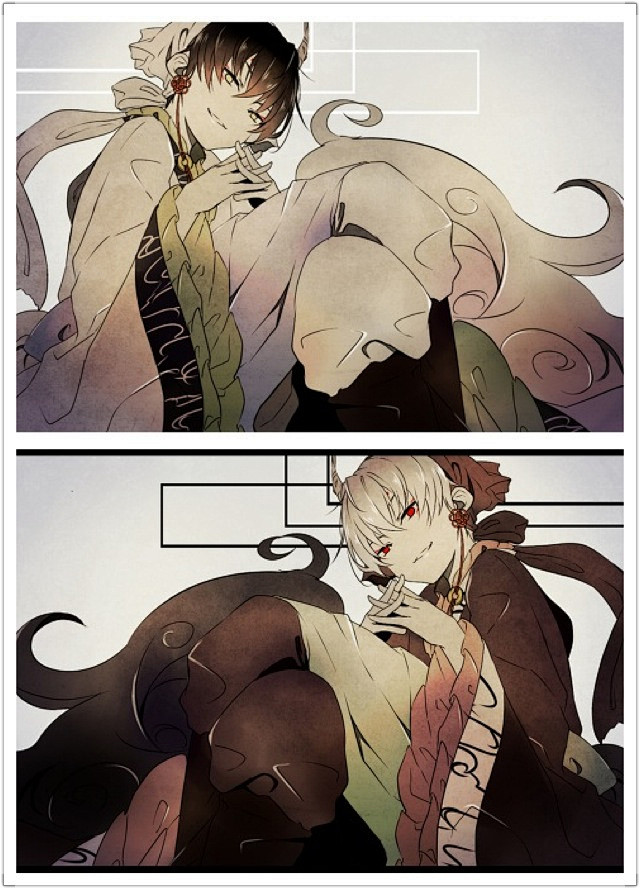 鬼灯的冷彻白泽黑泽二次元