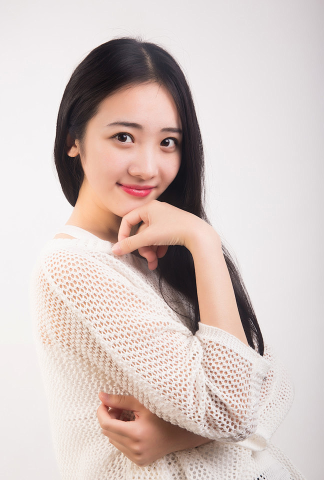 素颜美女搞怪连拍图集