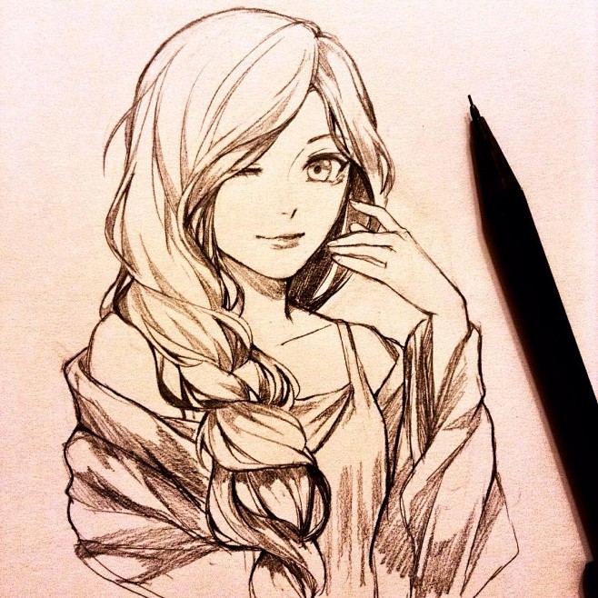 一些好看的铅笔画鉴赏2278p10v