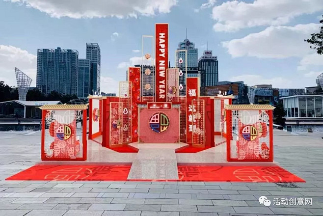 创意装置新年打卡点故宫宫廷文化主题展许愿树装置点击蓝字关注我们