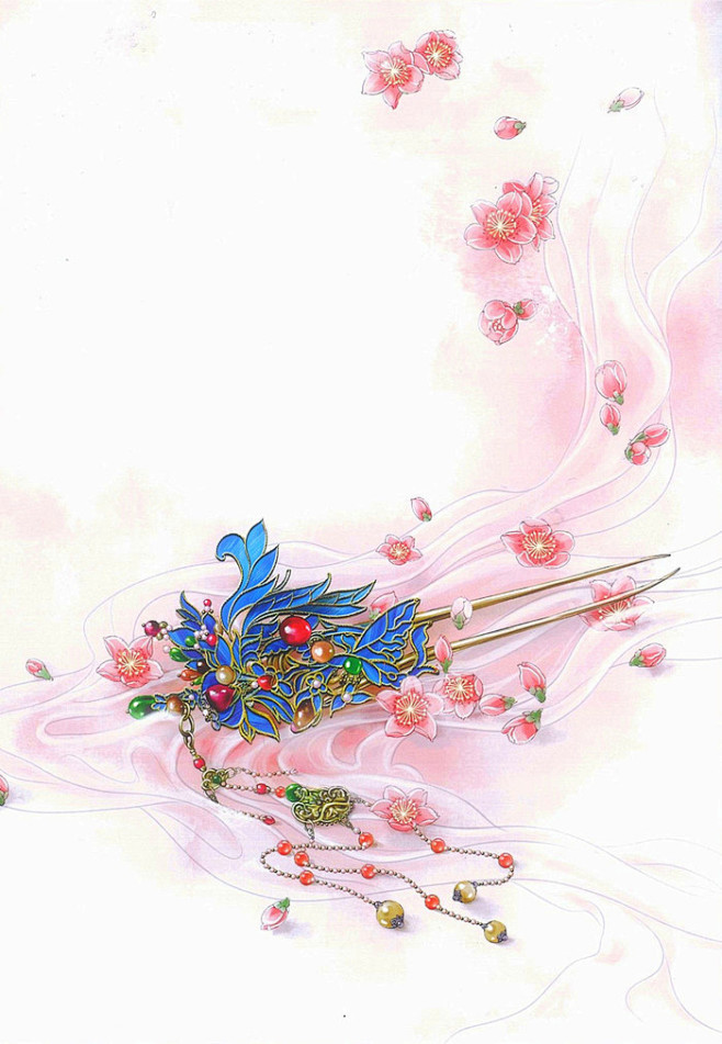 【古风】素锦底图