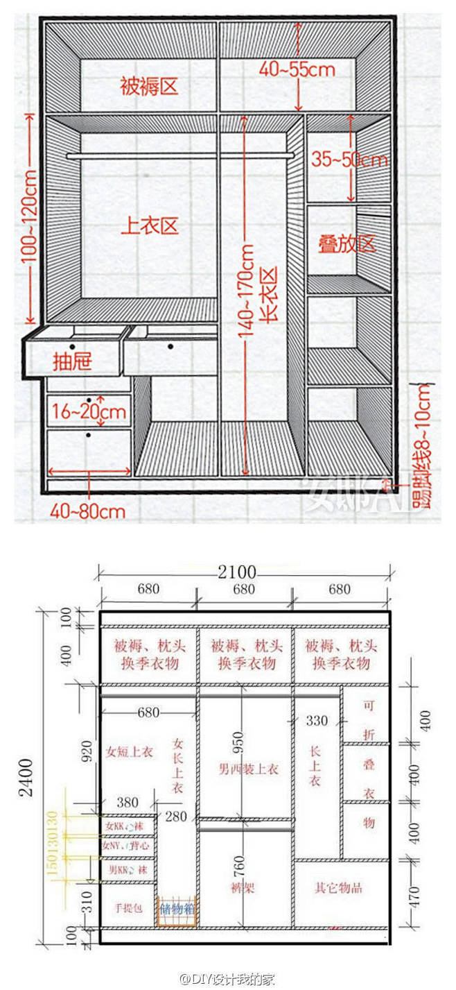 大学宿舍柜子尺寸图图片