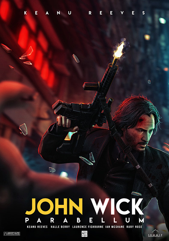 johnwick3parabellummovieposterfanmade