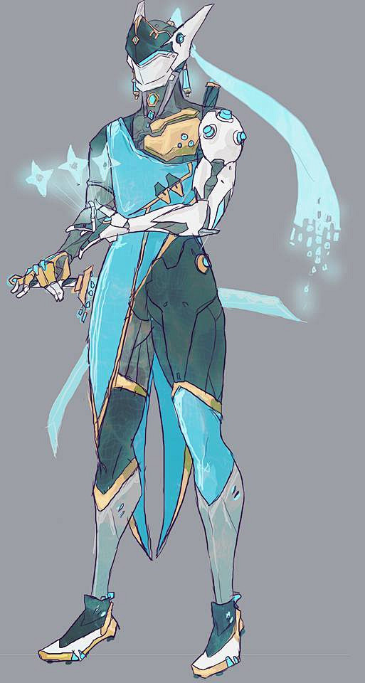 (kz)从初云京转采于2017-08-16 15:10:50当源氏换上其它英雄的衣服