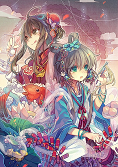 夏影青空采集到ACG萌妹