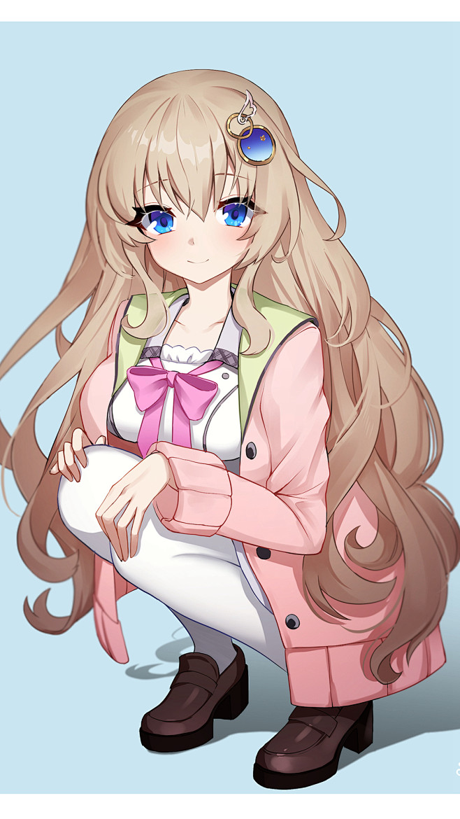 日系动漫美女角色手机壁纸