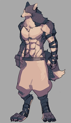 thebookofeibon采集到兽人furry素材