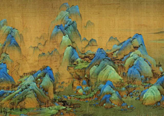 张梓凡采集到千里江山图