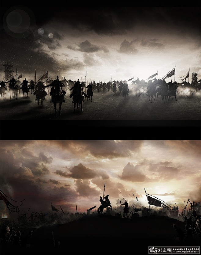 背景素材征战沙场背景图战争场景背景恢弘气势气壮山河烽烟四起谁与
