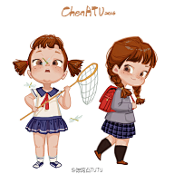 仙女本仙-嘻嘻采集到AI插画