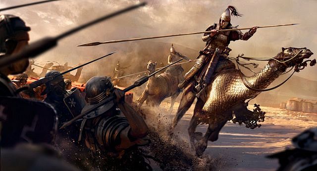骆驼骑兵到底有多强历史上出现过重装骆驼骑兵么看图骑马与砍杀吧百度
