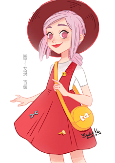 莫莫n_n采集到美式风格插画
