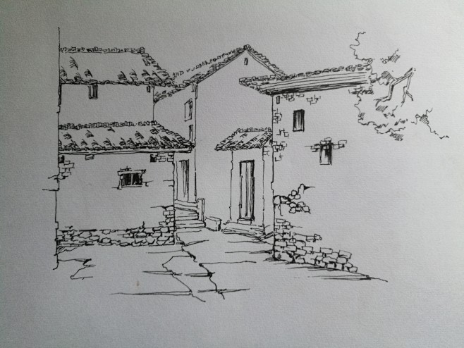 12:20:48风景速写写生风景速写ss仙人掌该采集也在以下画板加载更多