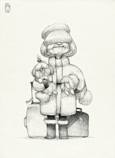 上帝右手采集到儿童插画