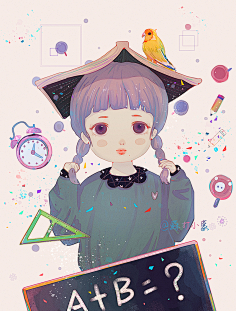 蘇打小蒙采集到【我的画儿】原创插画类