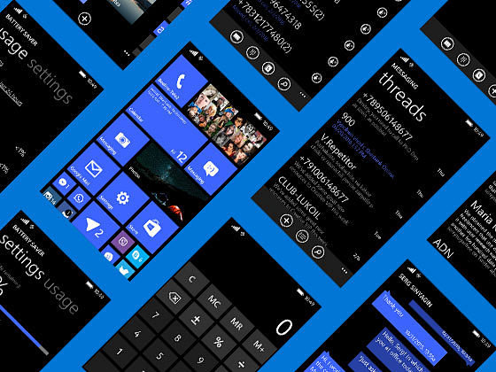 windowsphone界面图片