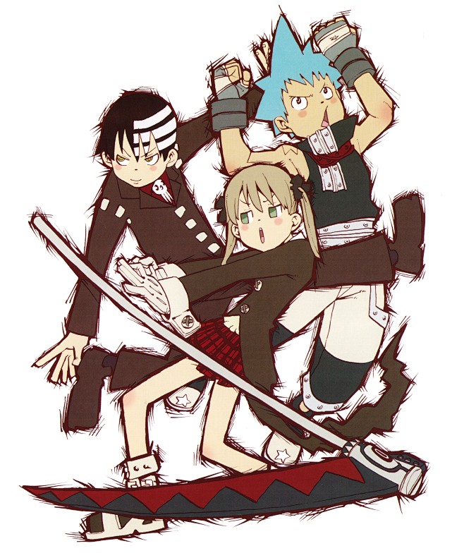 《大久保笃 画集》(soul eater soul art)