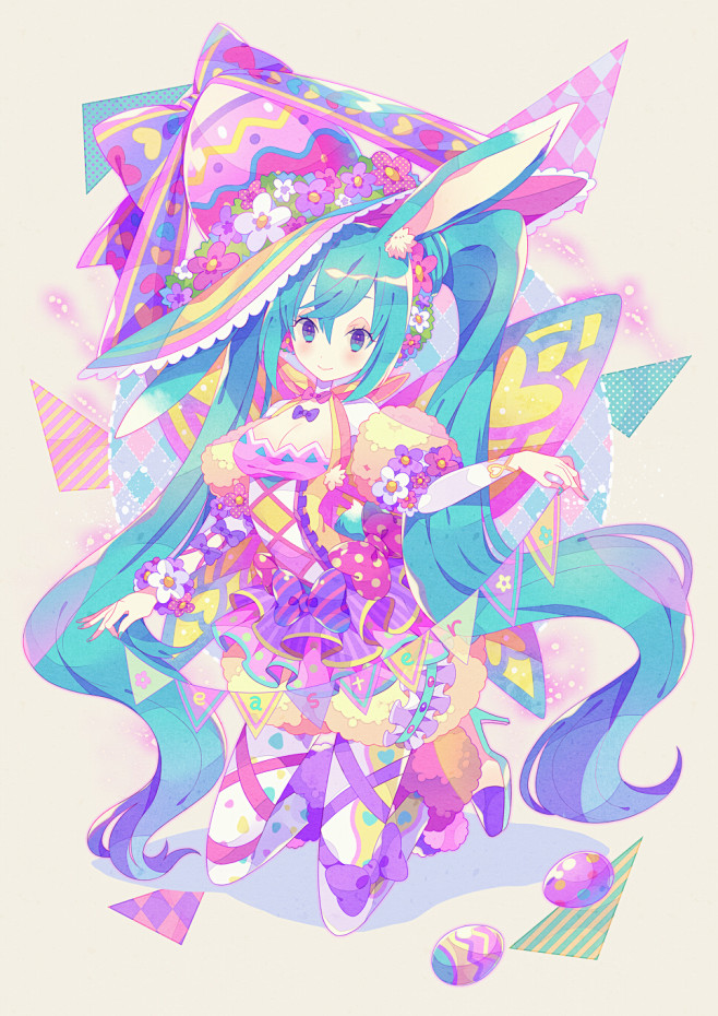 異人刺青阿友從西子_瓜轉採於2019-07-09 01:19:29easter miku水彩