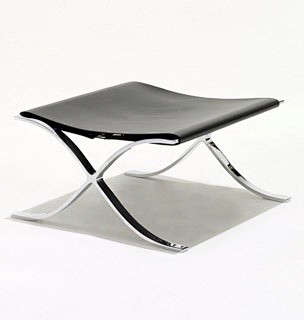 The Barcelona Stoo in Cowhide Sling by 