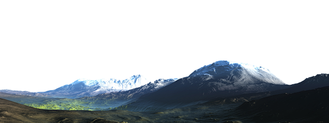 石块png合成素材免抠图石头山体