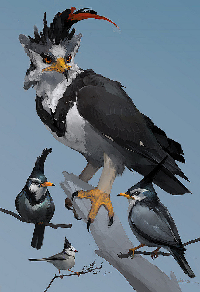 欧美动物卡通写实