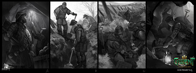 As well as some exploration sketches: