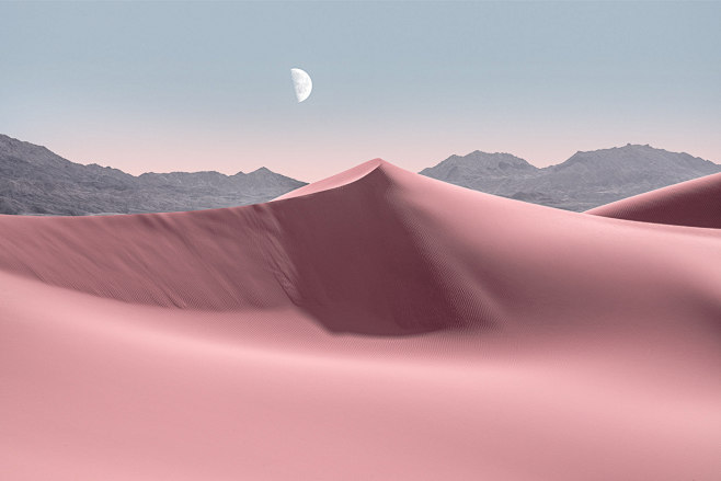 desertjonasdaleymagicrealitypinkdesertsandhillwallpaper壁纸粉色