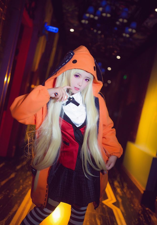 狂赌之渊黄泉月瑠奈cos